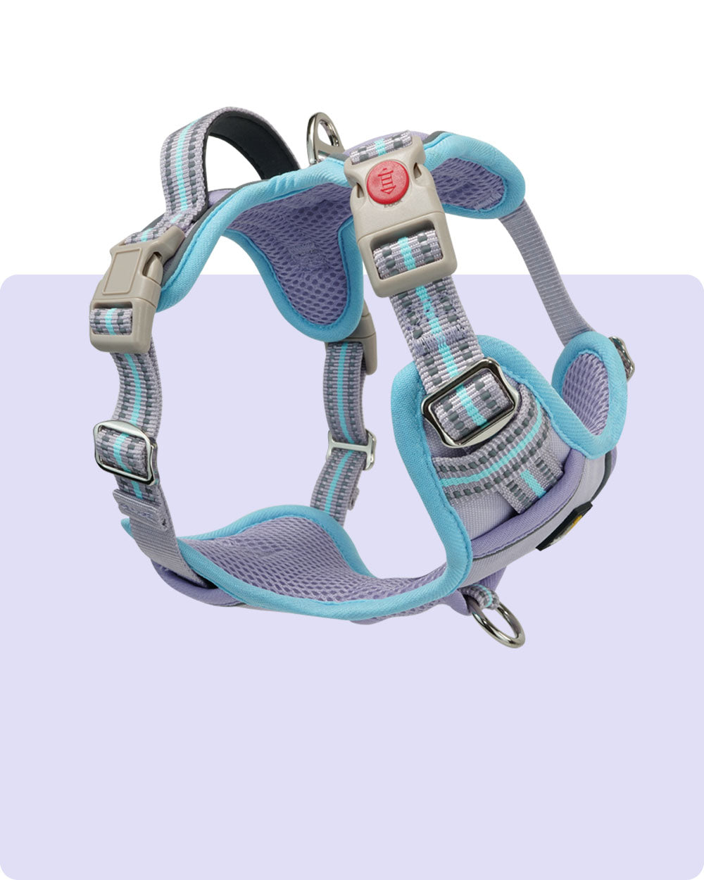 Smart Pro Easy-On No Pull Dog Harness - Lavender Blue